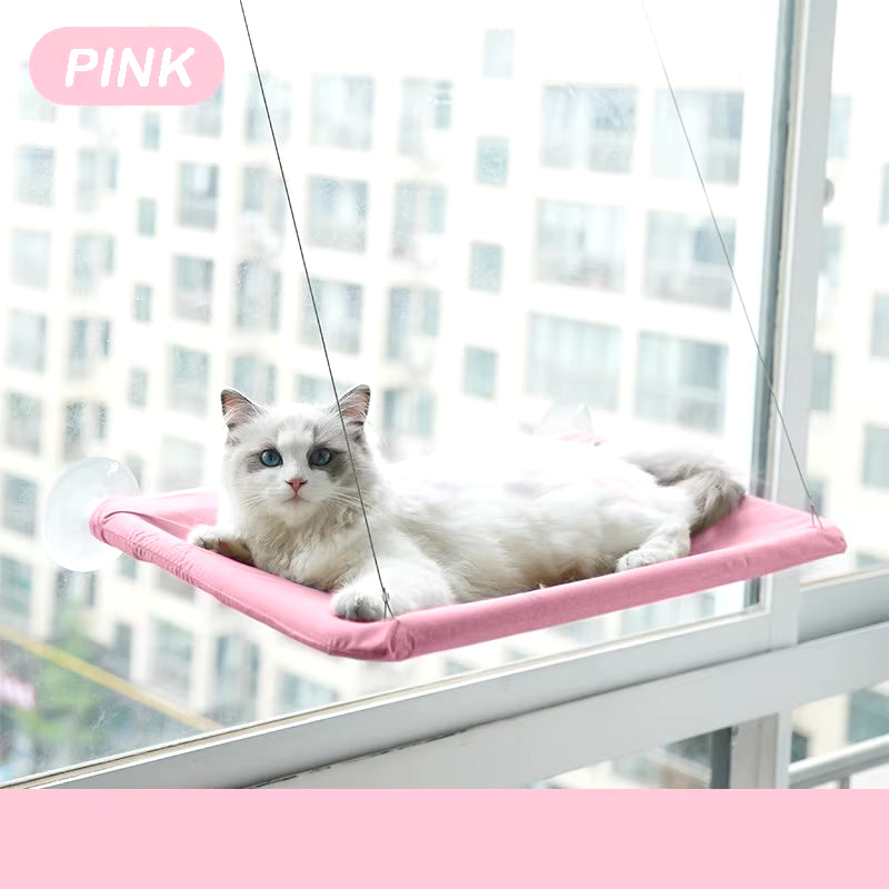🐾 Aerial Hanging Cat Hammock — The Ultimate Cozy Sky Bed for Your Kitty! ☁️🐱