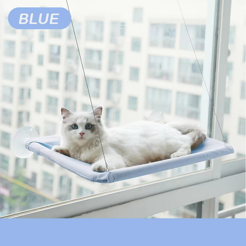🐾 Aerial Hanging Cat Hammock — The Ultimate Cozy Sky Bed for Your Kitty! ☁️🐱